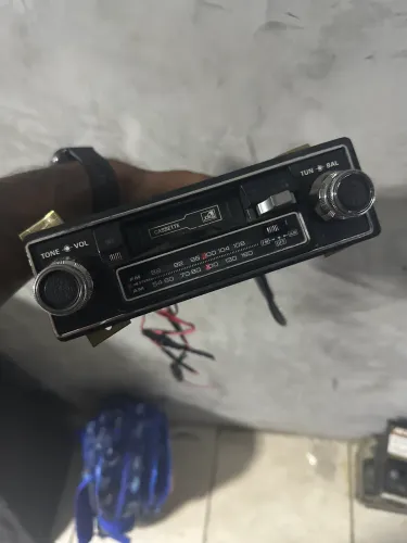 Rádio E Toca Fitas Tkr Cara Preta  Crf-150m