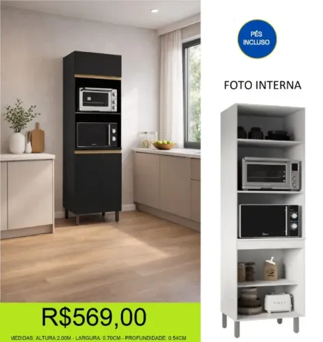 paneleiro - com dois espaços - compre hoje e receba em até 72 horas