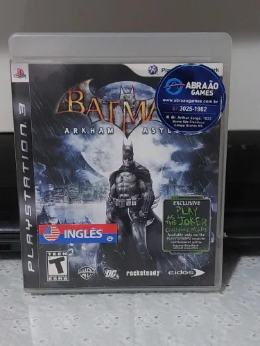 Batman arkham asylum ps3 usado