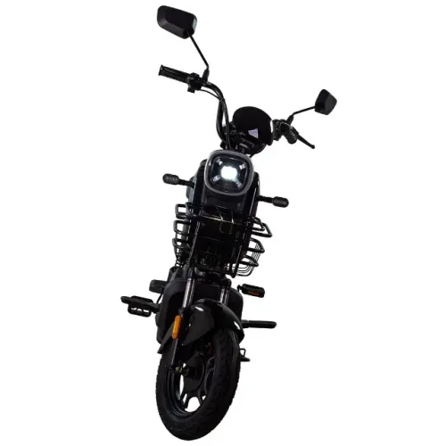 BICICLETA SCOOTER ELÉTRICA 1000W 60V 20AH LITIO WEHAWK WX06 PRETA TEMBIKE