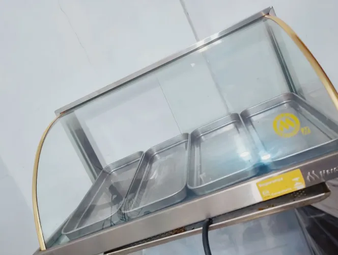 Vitrine expositora - quente