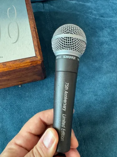 Microfone Shure SM58