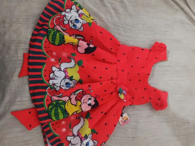 Vestido temático infantil ,tema Magali