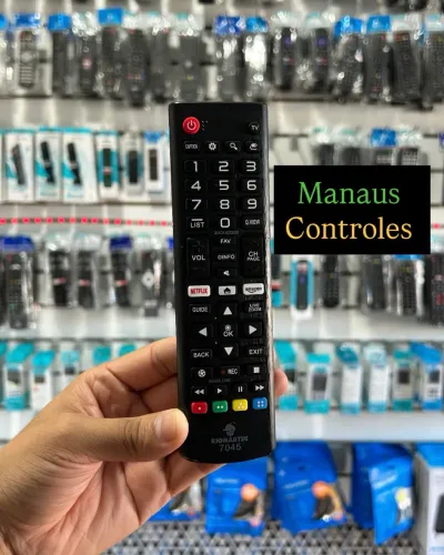 Controle para Tv LG smart - com Atalhos de acesso rápido 