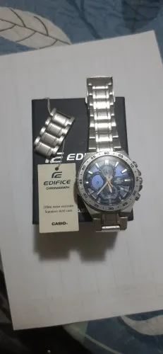 Vendo lindo relógio original edifice casio cronógrafo  