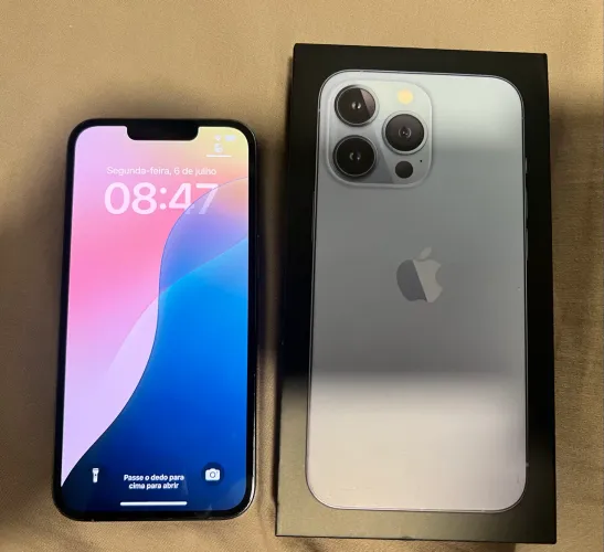 iPhone 13 Pro 128Gb na caixa