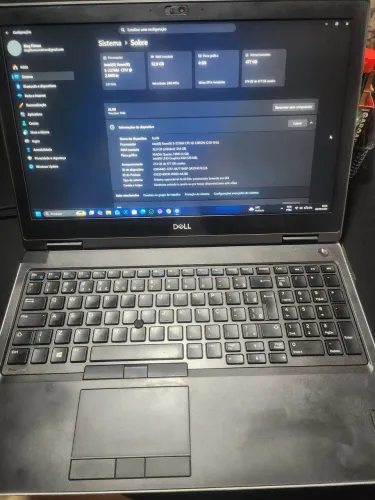 Notebook Dell precision 7540