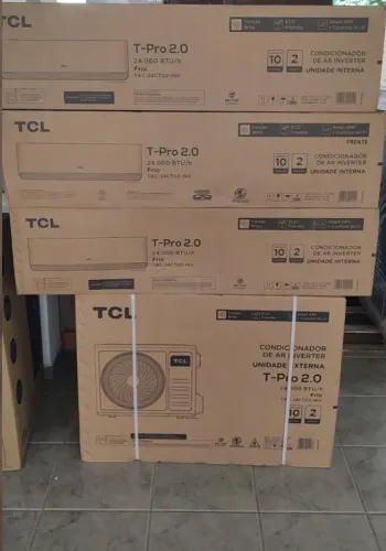 VENDO - Ar Condicionado Split Hi Wall TCL T-Pro 2.0 Inverter 24.000 Btus Frio 220v R-32