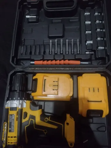 Parafusadeira e Furadeira sem Fio 48V 2 Baterias