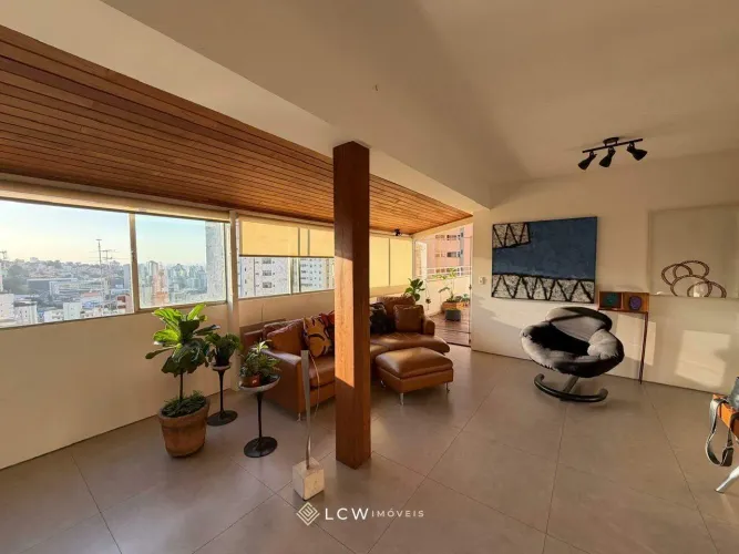 Cobertura à venda, 2 quartos, 1 suíte, 1 vaga, Sion - Belo Horizonte/MG