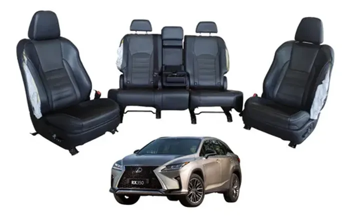 Jogos Bancos Lexus Rx350 F Sport V6 2017 Higienizados Prata