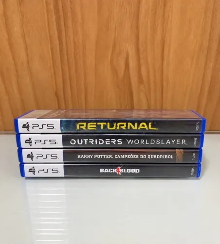 Lote 4 Jogos PS5 Mídia Física Original