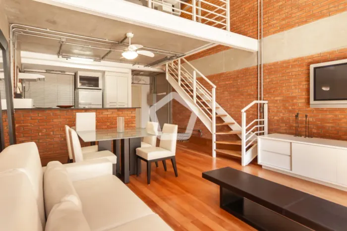 Loft para venda em Itaim Bibi com 1 quarto, sendo 1 suíte, 79m²