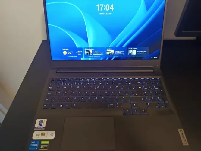 Notebook Gamer Lenovo IdeaPad Gaming 3 usado em excelente estado