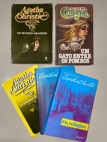 Kit 5 livros - Agatha Christie