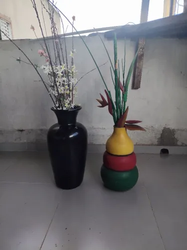 Vasos com plantas artificial valor 600 reais 