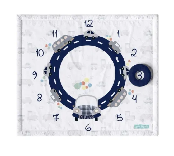 Tapetinho mesversário com 12 almofadas dos meses