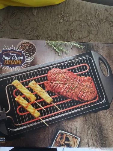 Churrasqueira elétrica grill frischer