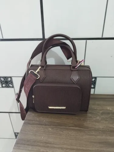 Bolsa Petite Jolie Feminina Marrom