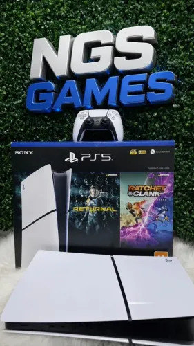 PS5 SLIM DIGITAL NOVO LACRADO +BRINDE 
