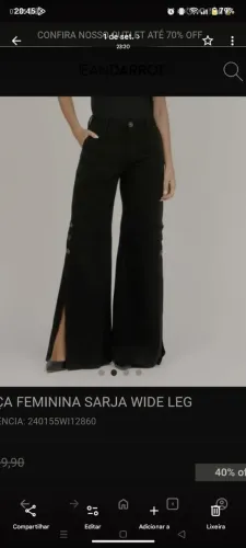 Calça jeans - Jean Darrot
