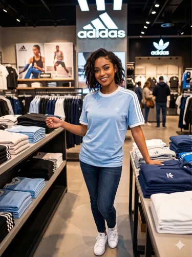 Camiseta Adidas feminina