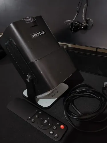 Projetor hy320+tripe