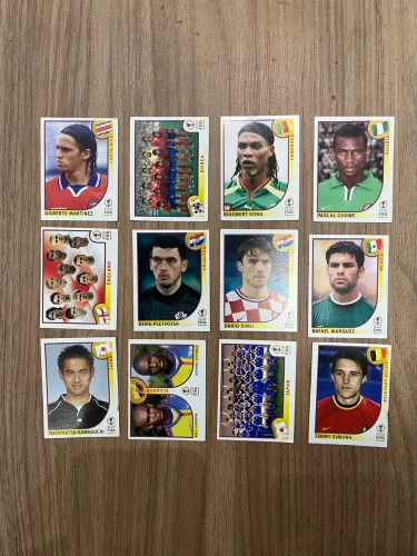 Figurinhas copa do mundo 2002