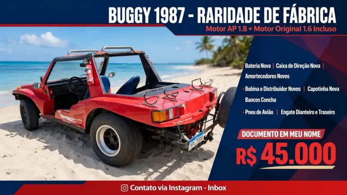 Buggy Buggy 1.6/ Tst/ RS 1.6 4-lug. 1987