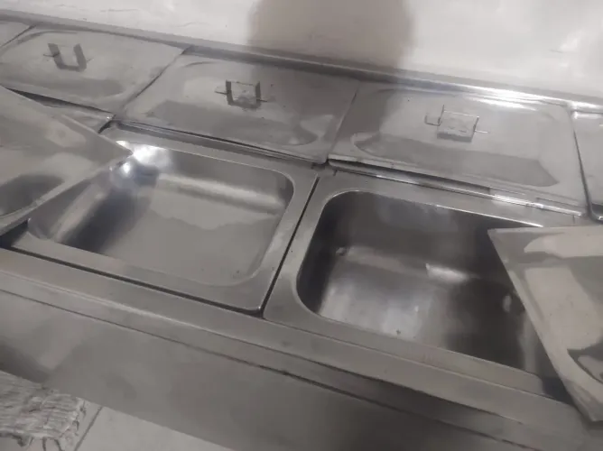 Vende buffet de inox quente e frio 