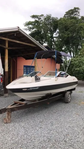 Lancha Mar Brasil 1992 + Motor Yamaha 85HP 2T 17'