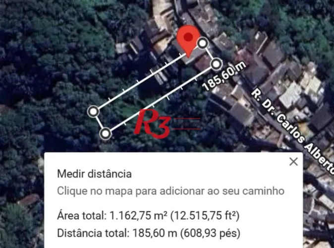 Terreno à venda, 1155 m² por R$ 1.350.000,00 - José Menino - Santos/SP