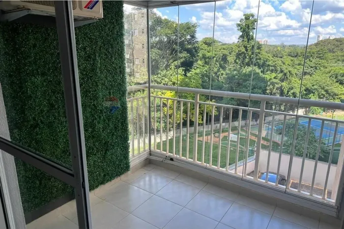 Apartamento para locação 81 mts em Vila do Golf 3 quartos, com varanda goumert- Ribeirão P