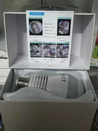 Lâmpada Câmera Espiã