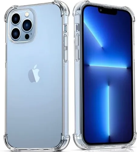 Capa de Silicone Para Iphone 13 Anti-Shock (Anti Impacto) Produto Novo na Embalagem