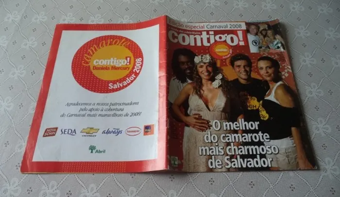 Revista Contigo Edição Especial De Carnaval 2008. Para Colecionadores.