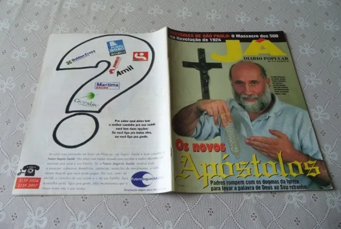Revista Já Diário popular 20 Abril 1997. Os Novos Apóstolos. Para Colecionadores.