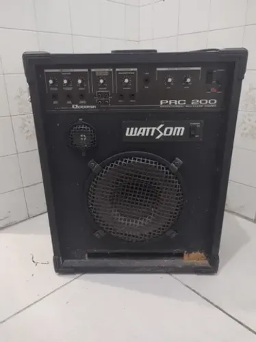Amp Profissional das antigas 50watts Rms PRC 200 Leia o anúncio