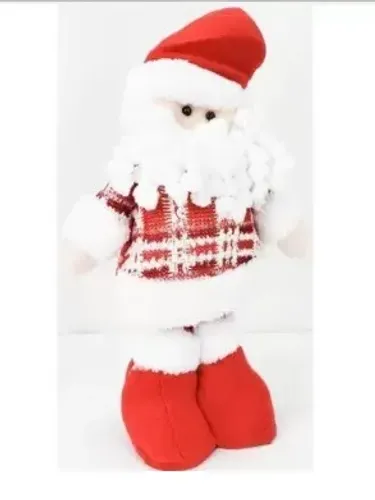 papai noel enfeite feltro 45,5cm ntd10105 poliester wincy
