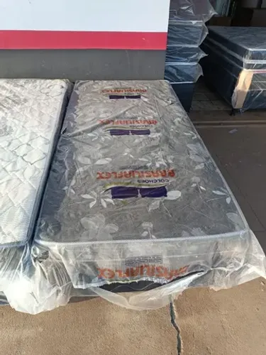 CAMA BOX SOLTEIRO NOVA ESPUMA SELADA 