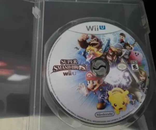 Jogo Super Smash Bros Wiiu Parcelo