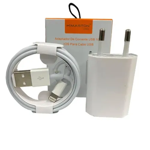 Carregador Lightning para Iphone com Cabo 10W USB