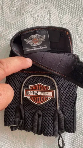 Luvas Harley Davidson - Tamanho G, sem Uso