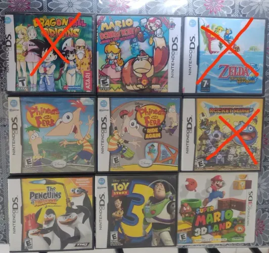 Jogos Nintendo DS/3ds/2ds