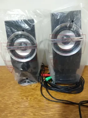 caixas de som stereo, hoopson , novas 