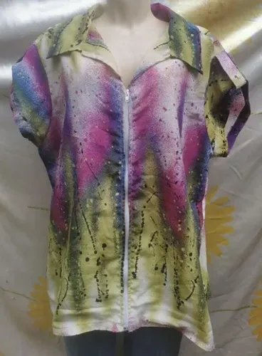 Blusa Plus Size mix estampas tam 52/54