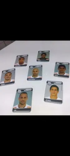 Kit de figurinhas do santo campeonato brasileiro 2011 bem conservada pra colar 