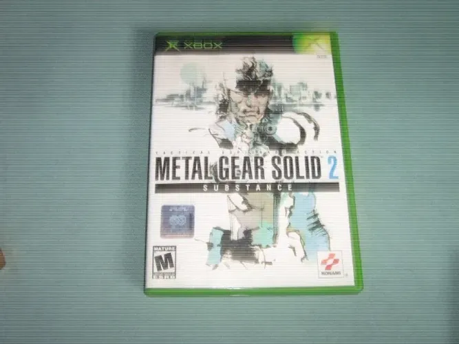 Metal Gear Solid 2 Substance  original americano completo Xbox Antigo