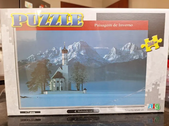 Paisagem de Inverno - quebra-cabeça 260 peças