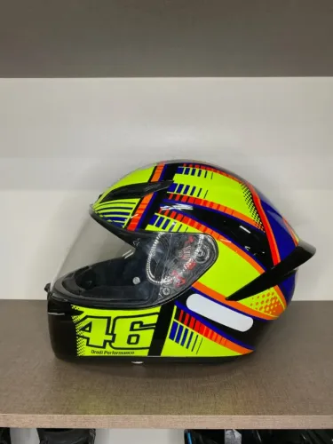 Capacete Agv K-1 Soleluna 15 Tamanho 62 Seminovo